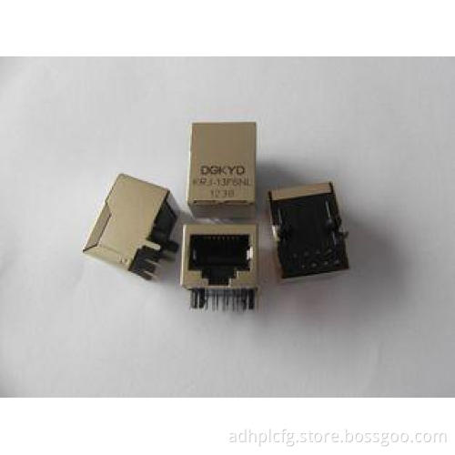 10/100base transformers 1X1 Tab Down RJ45 Single Port Trans